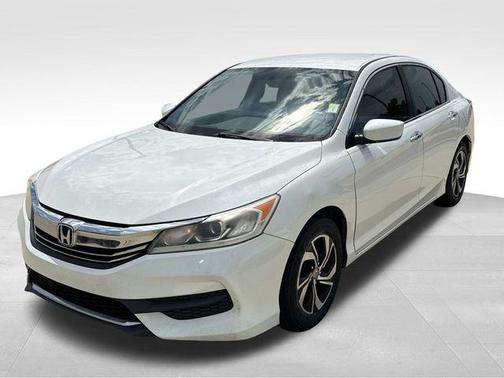 White Orchid Pearl 2017 Honda Accord LX