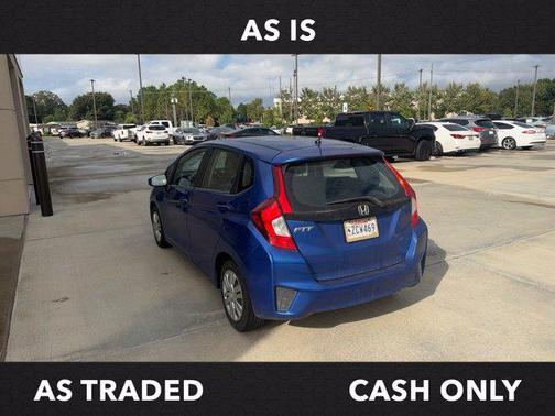 Aegean Blue Metallic 2015 Honda Fit LX