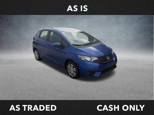 Aegean Blue Metallic 2015 Honda Fit LX