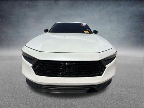 Platinum White Pearl 2024 Honda Accord Hybrid Sport