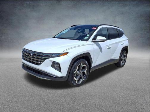 Serenity White Pearl 2023 Hyundai TUCSON Hybrid Limited