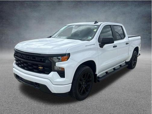 Summit White 2023 Chevrolet Silverado 1500 Custom