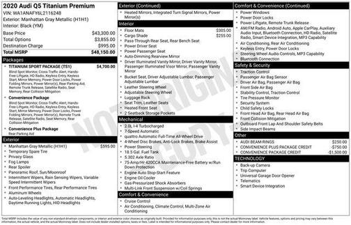 2020 Audi Q5 45 Premium