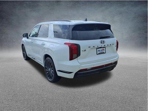 Hyper White 2025 Hyundai PALISADE Calligraphy Night Edition