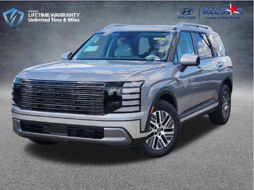 Shimmering Silver 2027 Hyundai SANTA FE HEV SEL Premium
