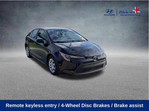 Black 2023 Toyota Corolla LE