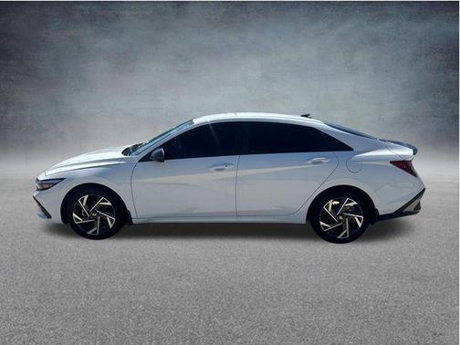 Serenity White 2025 Hyundai ELANTRA Sport