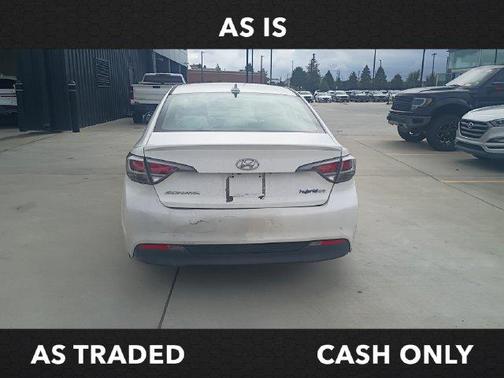 Hyper White 2017 Hyundai SONATA Hybrid SE