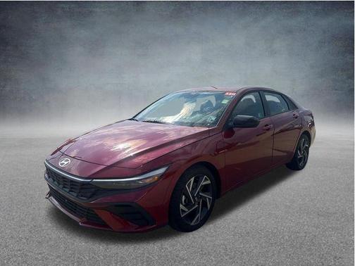 Ultimate Red 2025 Hyundai ELANTRA Sport