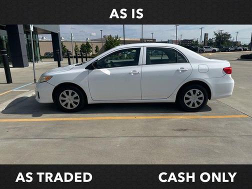Super White 2012 Toyota Corolla L