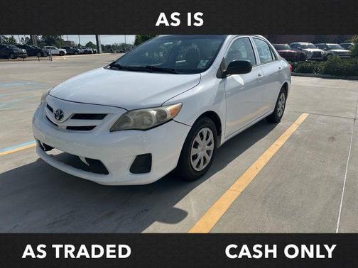 Super White 2012 Toyota Corolla L