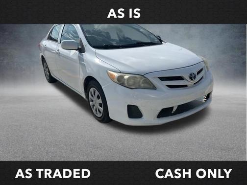 Super White 2012 Toyota Corolla L