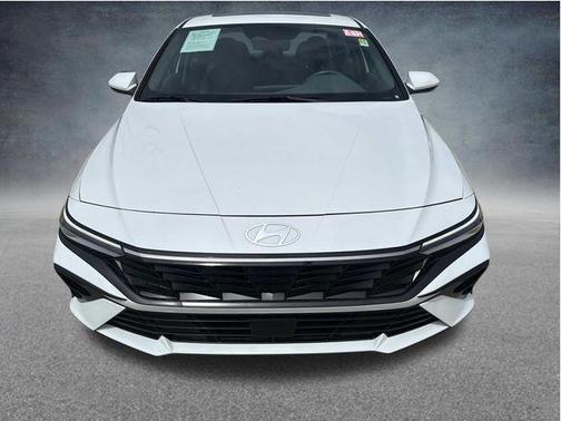 Serenity White 2025 Hyundai ELANTRA SEL