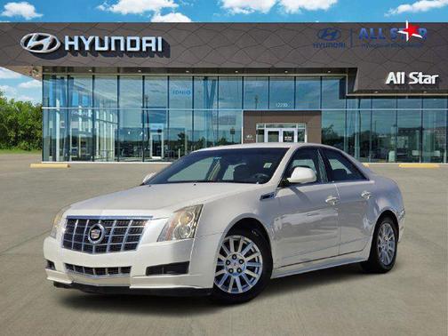 White Diamond Tricoat 2012 Cadillac CTS Luxury