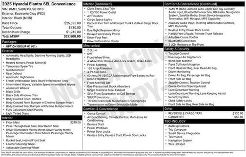 2025 Hyundai ELANTRA SEL