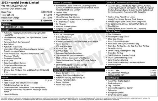 2023 Hyundai SONATA Limited