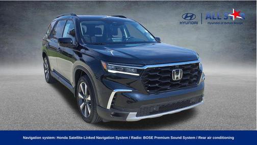 Crystal Black Pearl 2024 Honda Pilot Elite