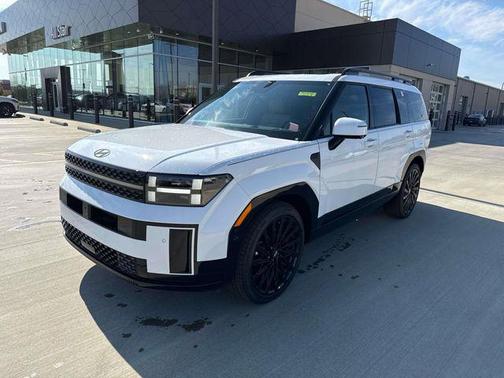 Serenity White 2026 Hyundai SANTA FE Calligraphy