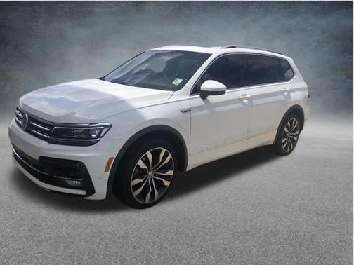 White 2019 Volkswagen Tiguan 2.0T SEL R-Line 4MOTION