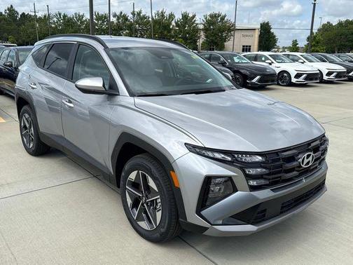 Shimmering Silver 2026 Hyundai TUCSON Hybrid SEL