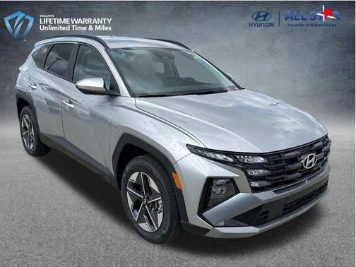 Shimmering Silver 2026 Hyundai TUCSON Hybrid SEL