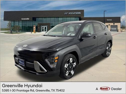 Black 2025 Hyundai KONA SEL