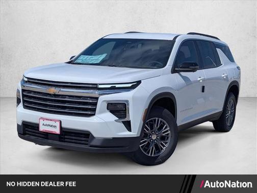 Summit White 2026 Chevrolet Traverse LT