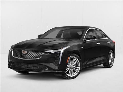 Satin Steel Metallic 2021 Cadillac CT4 Premium Luxury