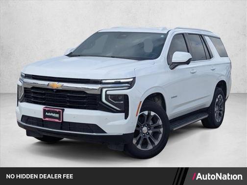 Summit White 2025 Chevrolet Tahoe LS