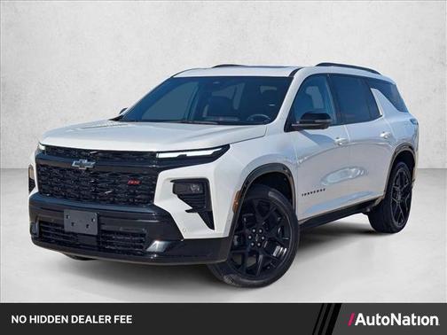 Summit White 2024 Chevrolet Traverse RS