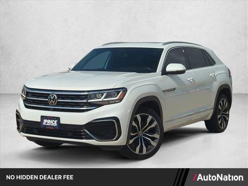 Oryx White Pearl 2022 Volkswagen Atlas Cross Sport 3.6L V6 SEL Premium R-Line