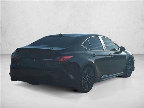 Midnight Black Metallic 2025 Toyota Camry XSE