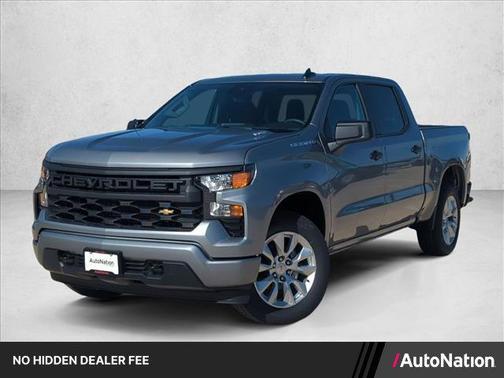 Sterling Gray Metallic 2026 Chevrolet Silverado 1500 Custom