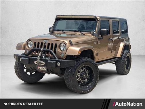 Copper Brown Pearlcoat 2015 Jeep Wrangler Unlimited Sahara