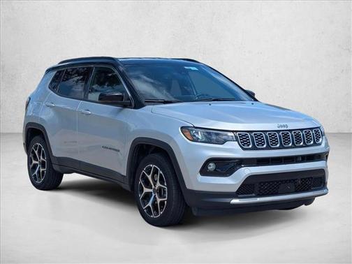 Silver Zynith Metallic Clearcoat 2025 Jeep Compass Limited