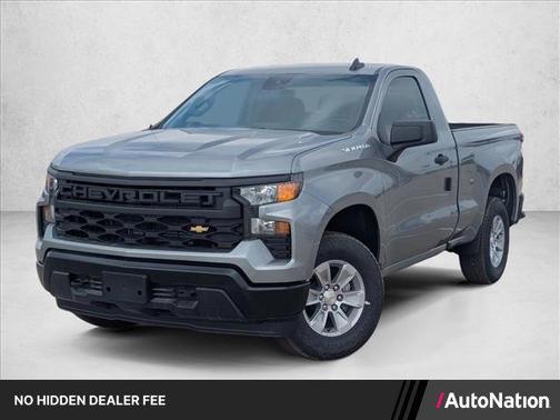 Sterling Gray Metallic 2026 Chevrolet Silverado 1500 WT