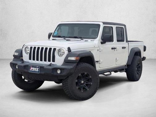 Bright White Clearcoat 2020 Jeep Gladiator Sport S