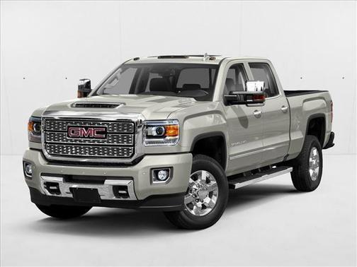 White Frost Tricoat 2019 GMC Sierra 3500 Denali