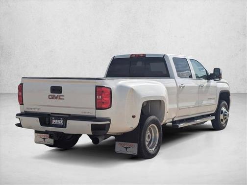 White Frost Tricoat 2019 GMC Sierra 3500 Denali