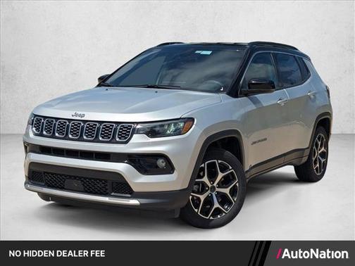 Silver Zynith Metallic Clearcoat 2025 Jeep Compass Limited