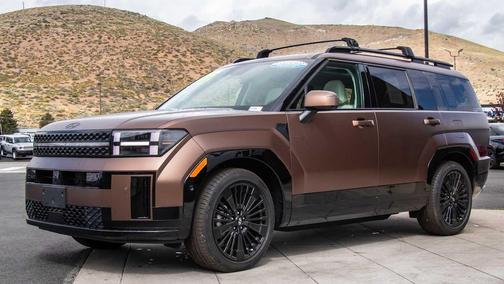 Brown 2025 Hyundai SANTA FE HEV Calligraphy