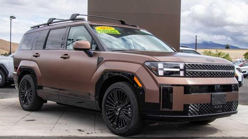 Brown 2025 Hyundai SANTA FE HEV Calligraphy