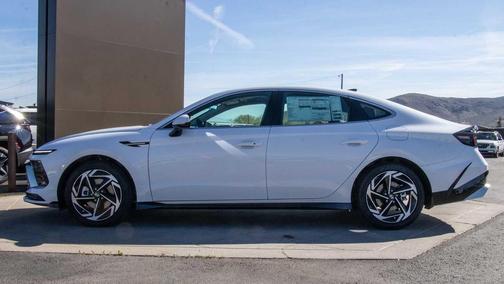 Serenity White 2026 Hyundai SONATA SEL