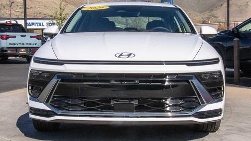 Serenity White 2026 Hyundai SONATA SEL