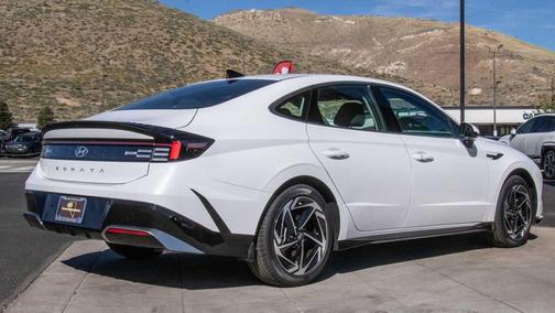 Serenity White 2026 Hyundai SONATA SEL