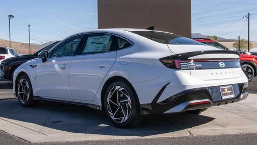 Serenity White 2026 Hyundai SONATA SEL