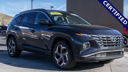 Gray 2023 Hyundai TUCSON SEL