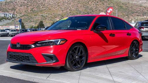 Rallye Red 2022 Honda Civic Sport
