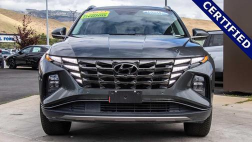 Gray 2022 Hyundai TUCSON Hybrid Limited