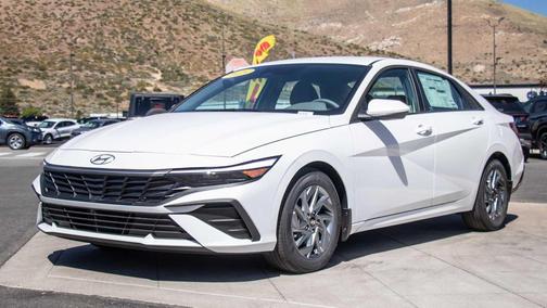 2025 Hyundai ELANTRA HEV Blue